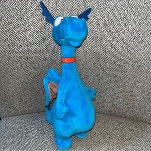 Disney Doc McStuffins Stuffy Blue Dragon 9" Tall Plush Stuffed Toy Just Play HTF